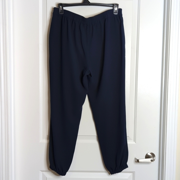 Joie Charlotte C Jogger Pants Side Zipper Pockets Zip Fly Elasticized Hem L - Picture 5 of 10